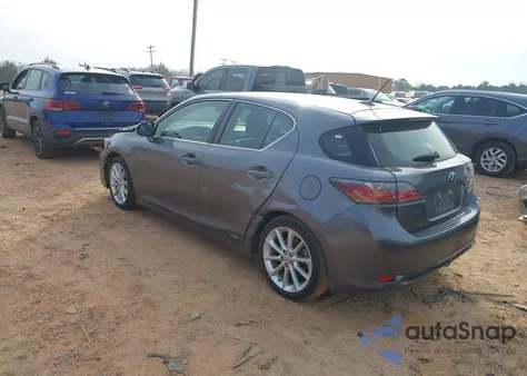 2012 Lexus Ct 200H Premium from USA, damaged, VIN JTHKD5BHXC2121400